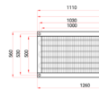 Теплообменник канальный Sanlex 1000х500/2R - kalorifer-rf.ru 