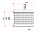 Теплообменник канальный Sanlex 400х200/3R - kalorifer-rf.ru 