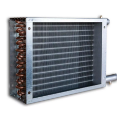Теплообменник канальный Sanlex 600х350/2R - kalorifer-rf.ru 